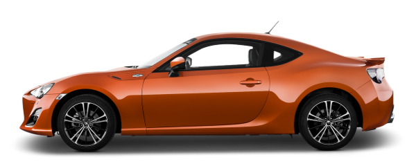 Arancione Toyota GT86